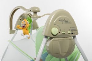 Lionelo Sdraietta Elettrica con Telecomando Girevole di 360° RINA CONCRETE GREY