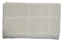 Coperta Neonato 100% Cotone Morbido – Stampa Oca Blu, 100x80 Cm, Per Lettino E Carrozzina, Lavabile