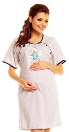 Pigiama Camicia Da Notte Per Donne In Gravidanza | SWEET MOMMY - Foto 8